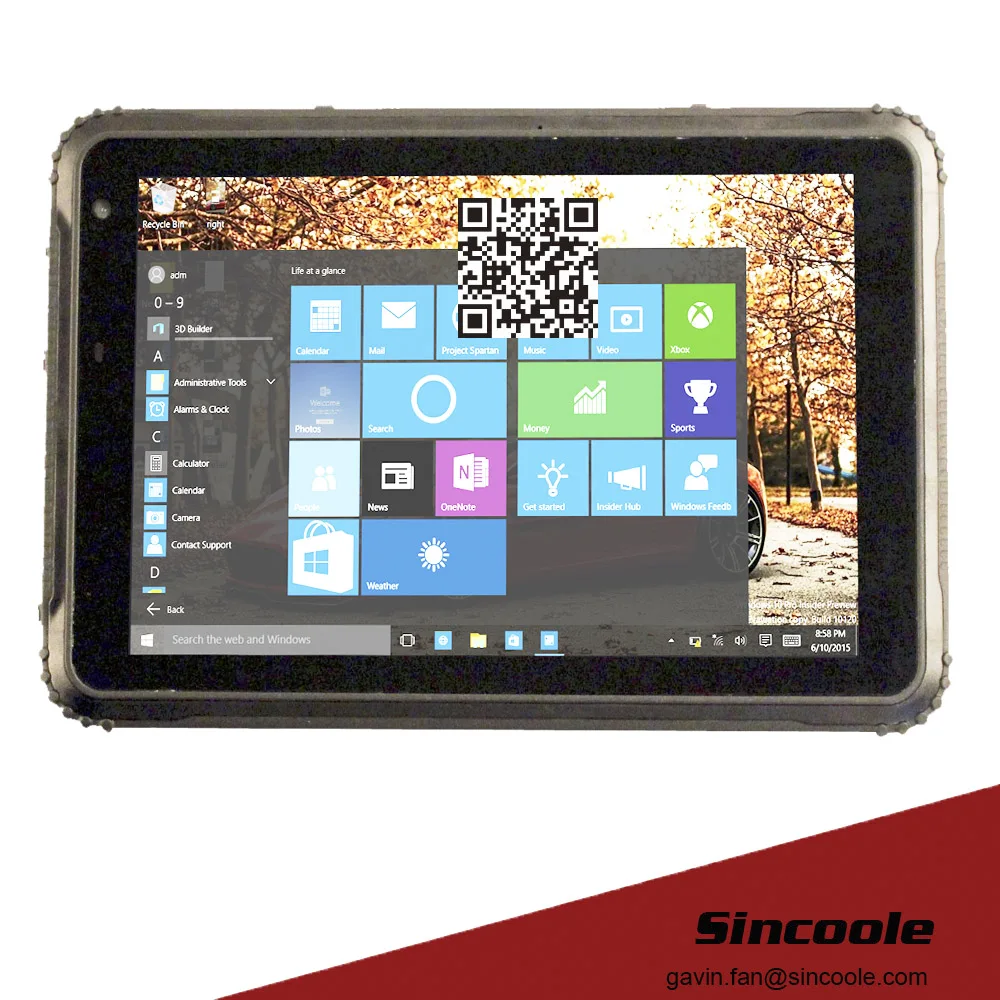 8 дюймов Smart windows NFC прочный Планшеты жесткая Pad и панели ПК