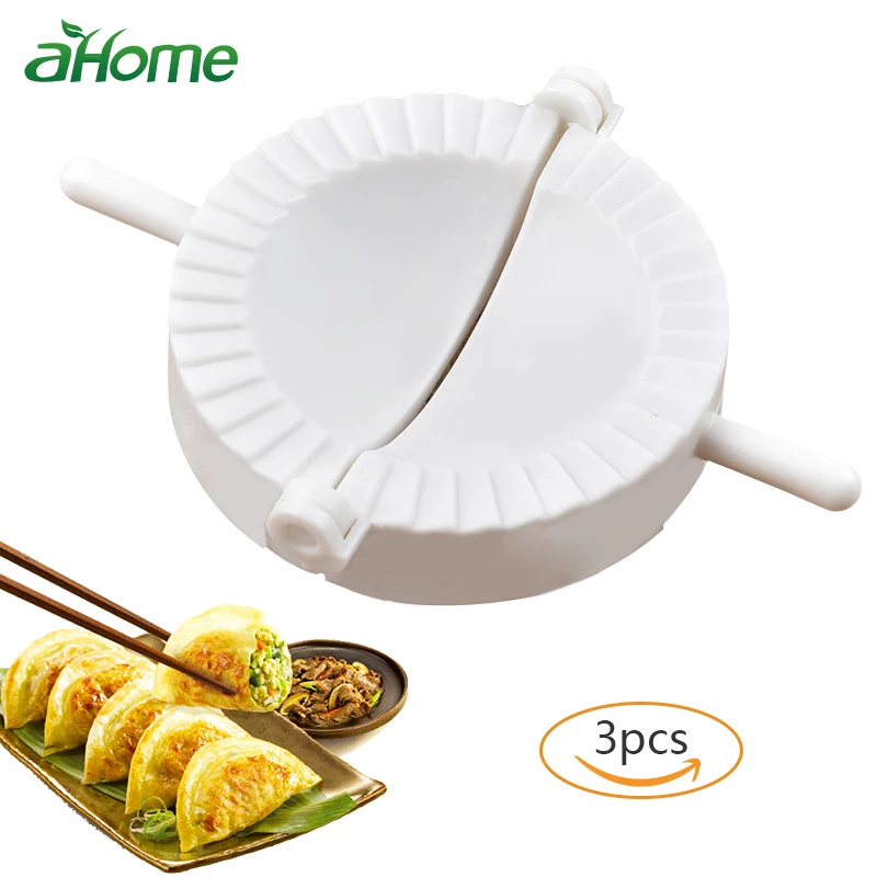 3 pieces Dumplings Maker Molds Pastry Cutters Wrapper Dough Cutter Dumpling Making Machine Rolling Pins Kitchen Gadgets | Дом и сад