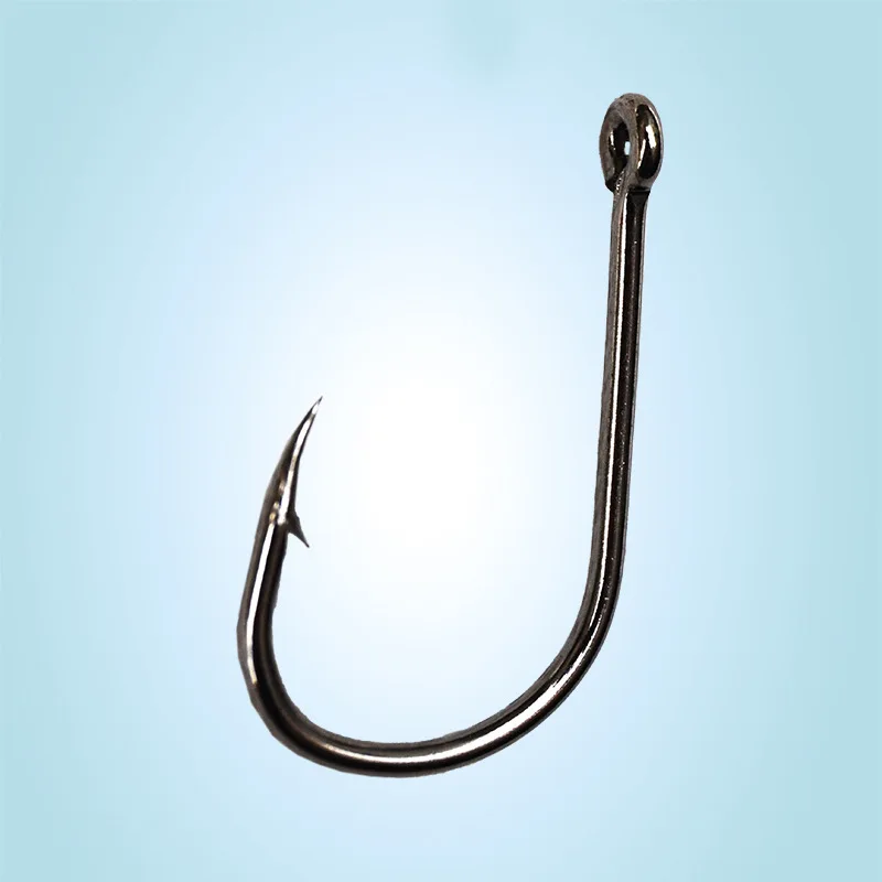 

100pcs/box 3-12# Fishing hooks Carp Fishing Jig Head Barbed Hook High-carbon steel metal Fish hookFishing Tackle pesca