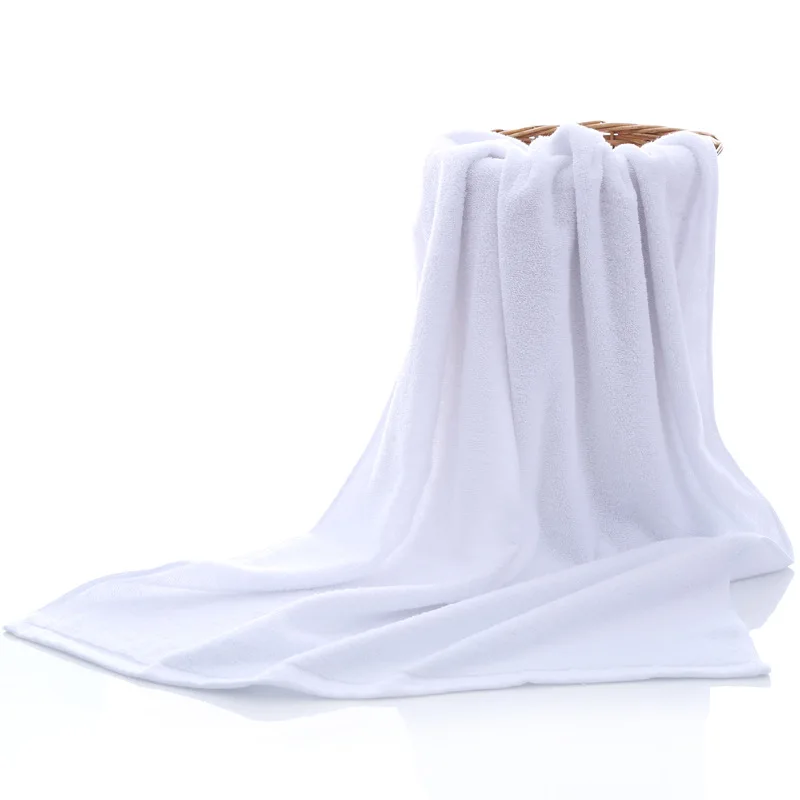 Wholesale 2pc/lot Bath towel 500g cotton towel star hotel white bath towel 140x70cm Wholesale 2pc/lot Bath towel 500g cotton towel star hotel white bath towel 140x70cm