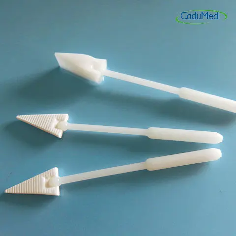 

1bag 5pcs surgical super clean eye spears Medical triangle eye expansion hemostatic sponge suction eye cotton strip swab