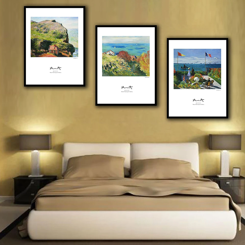 Minimalist-Mountain-Poster-Blue-Seaside-Landscape-Wall-Pictures-Nordic-Style-Canvas-Art-Print-A4-Painting-Living