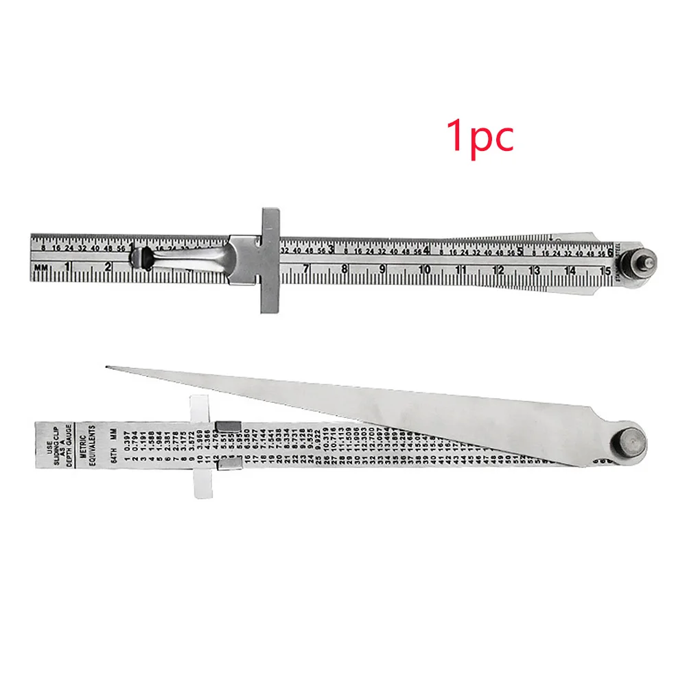 Регулируемая инспекция портативный измерительный инструмент для отверстий щупальный датчик дом коническая линейка коническая Сварка глубина нержавеющей стали
