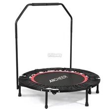 ANCHEER 40 дюймов Мини Складной батут для фитнеса тренировки Rebounder
