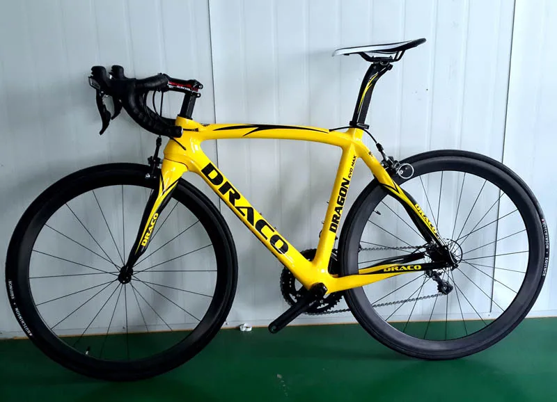 yellow and black bike