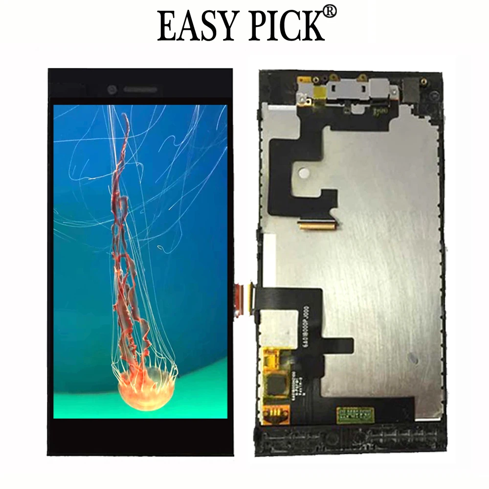 

For BlackBerry Leap Z20 STR100-2 STR100-1 LCD Display Touch Screen Digitizer Assembly Replacement With Frame