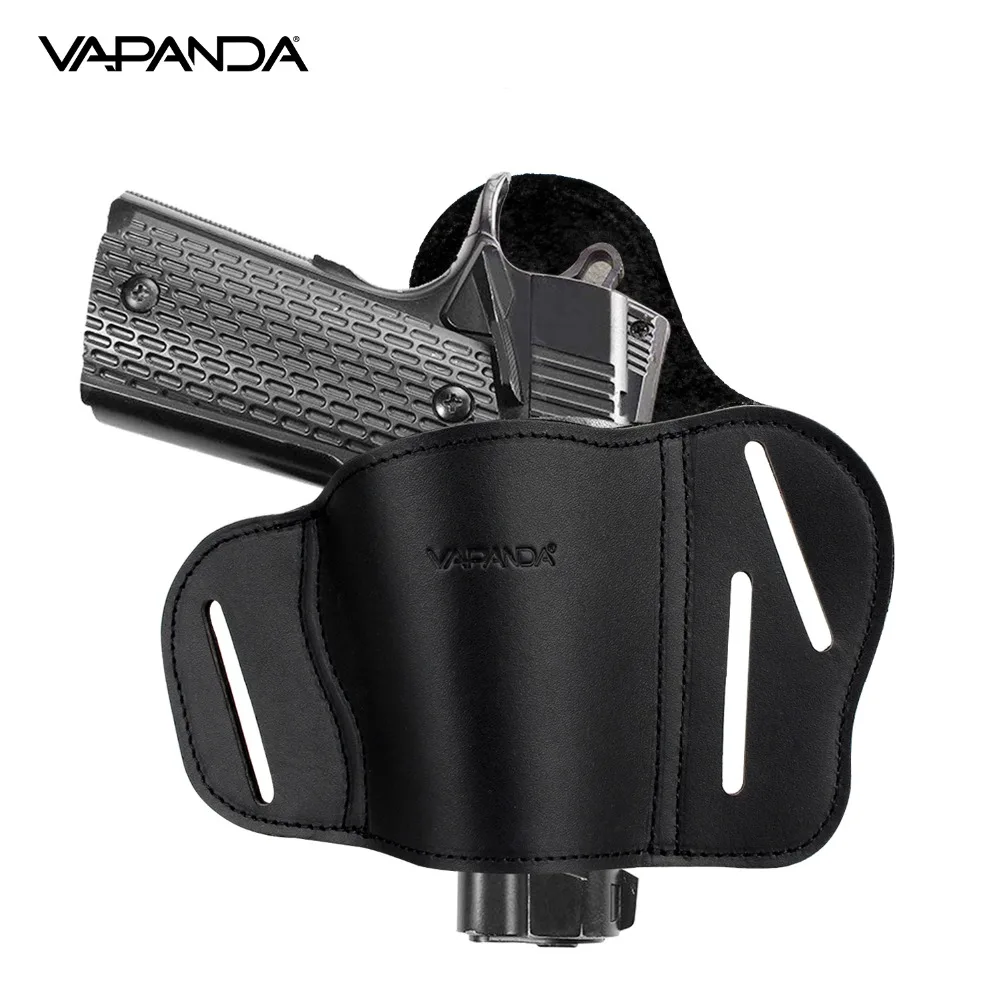 Vapanda Hunting Holster Leather 1911 Holster OWB for Gun Pistol Kimber