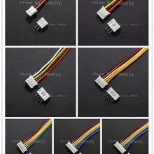 50 наборов PH 2,0 мм JST 2/3/4/5/6/7/8/9/10 контактный разъем провода прямой штекер L: 200 мм