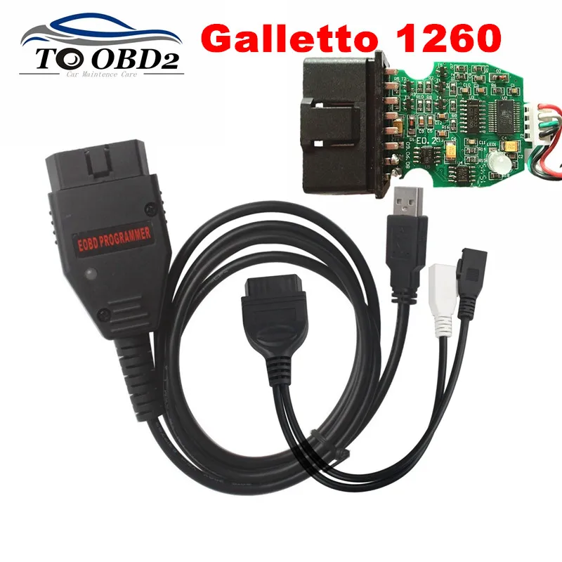 Prix pour Meilleure Qualité Auto ECU Flasher OBDII Compatible Galletto 1260 Augmenter Carburant Effcienty EOBD 1260 Programmeur Chip Tuning Outil Prix pour Meilleure Qualité Auto ECU Flasher OBDII Compatible Galletto 1260 Augmenter Carburant Effcienty EOBD 1260 Programmeur Chip Tuning Outil