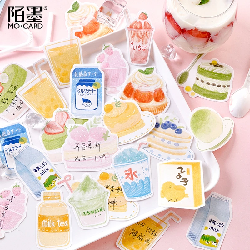 

Mo.Card Japanese snack shop memo pad paper diy message note paper notepad pack 1 pack = 30 pcs
