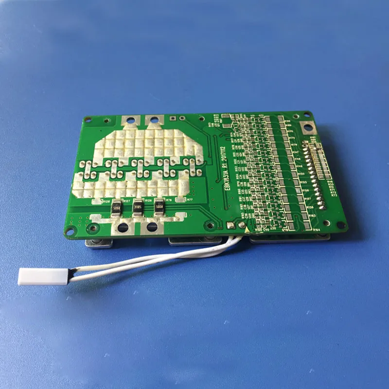 Литий ионный аккумулятор 15S BMS для аккумуляторов 63 в 18650 или Lipo PCB с 40A постоянная