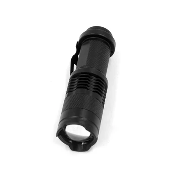 

Zoomable Focus UV LED flashlight scorpion 365nm torch blacklight wavelength 365nm flashlight uv lamp