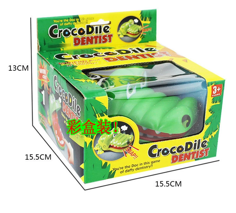 Стоматолог большой рот Динозавр Большой серый волк крокодил укус палец пластиковая игра Веселая игрушка-новинка детские игрушки
