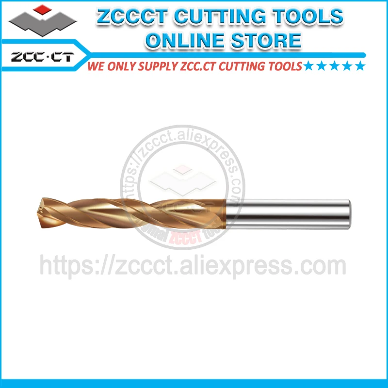 

ZCCCT tool drill bit GD03-0680 6.8mm carbide twist drills for metalworking