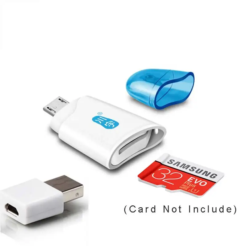 Считыватель Карт MicroSD Ingelon MicroSDHC/SDXC устройство для чтения карт памяти OTG адаптер