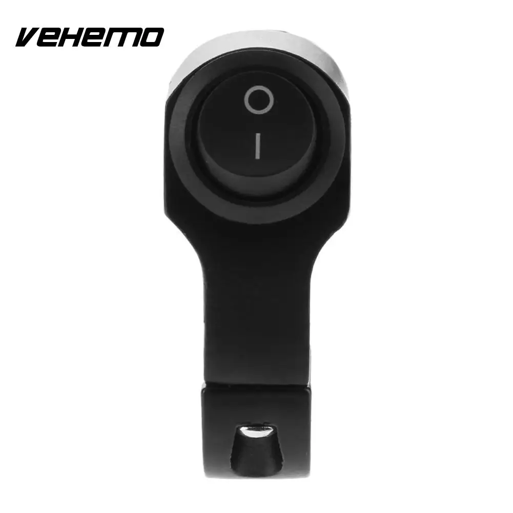 Vehemo мотоцикл на выключенном огне переключатель запасные части рычаг управления мотоциклом Водонепроницаемый Фара Универсальный точечный свет