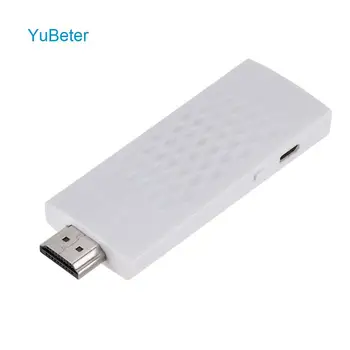 

YuBeter 1080p 2.4G Miracast Wireless HDMI TV Stick Adapter Receiver Airplay DLNA Universal For Apple Android Phone to Projector