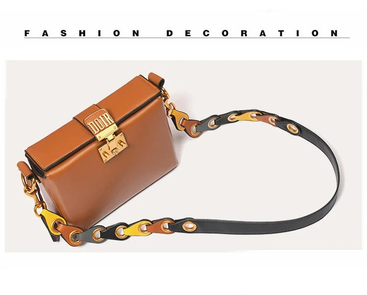 Женская сумка мессенджер цветной ремешок на плечо аксессуары для сумки|leather straps