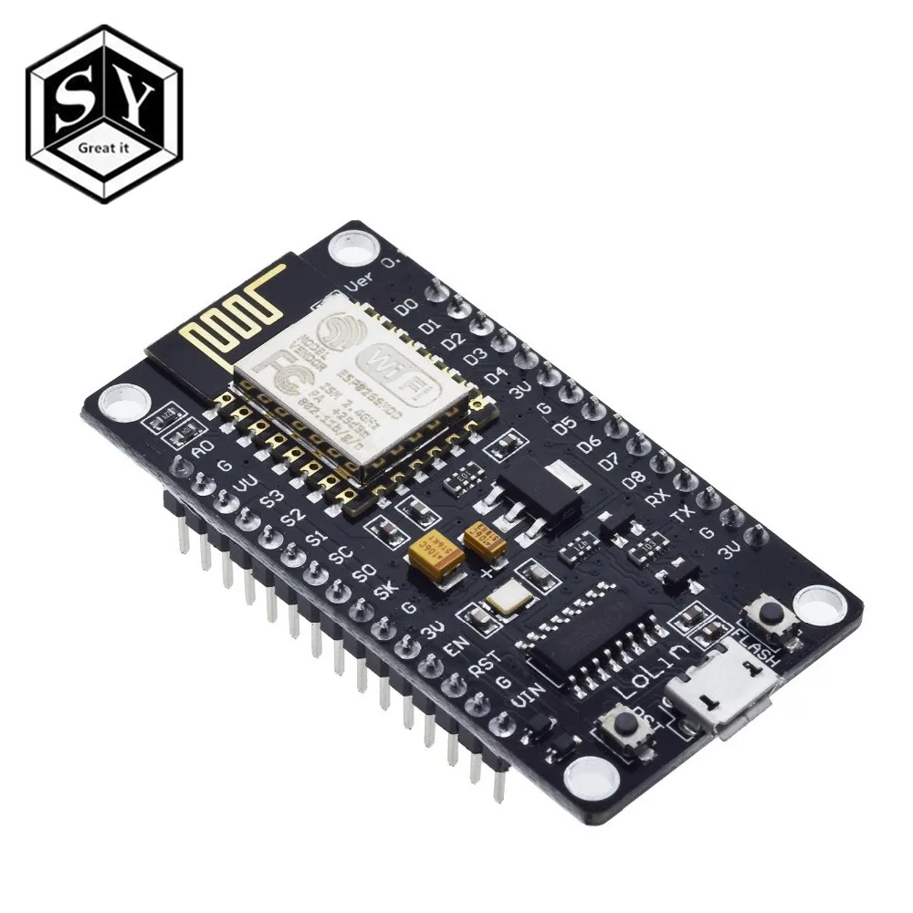 Беспроводной модуль CH340/CP2102 NodeMcu V3 V2 Lua wifi Интернет вещей макетная плата на основе ESP8266 ESP-12F с pcb антенной