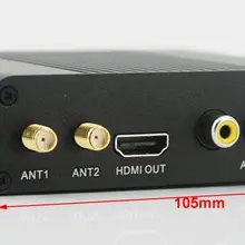 12 V-24 V автомобиль ISDB-T цифровой ТВ ресивер Full один сегмент с двумя антенна тюнера KF-V8008