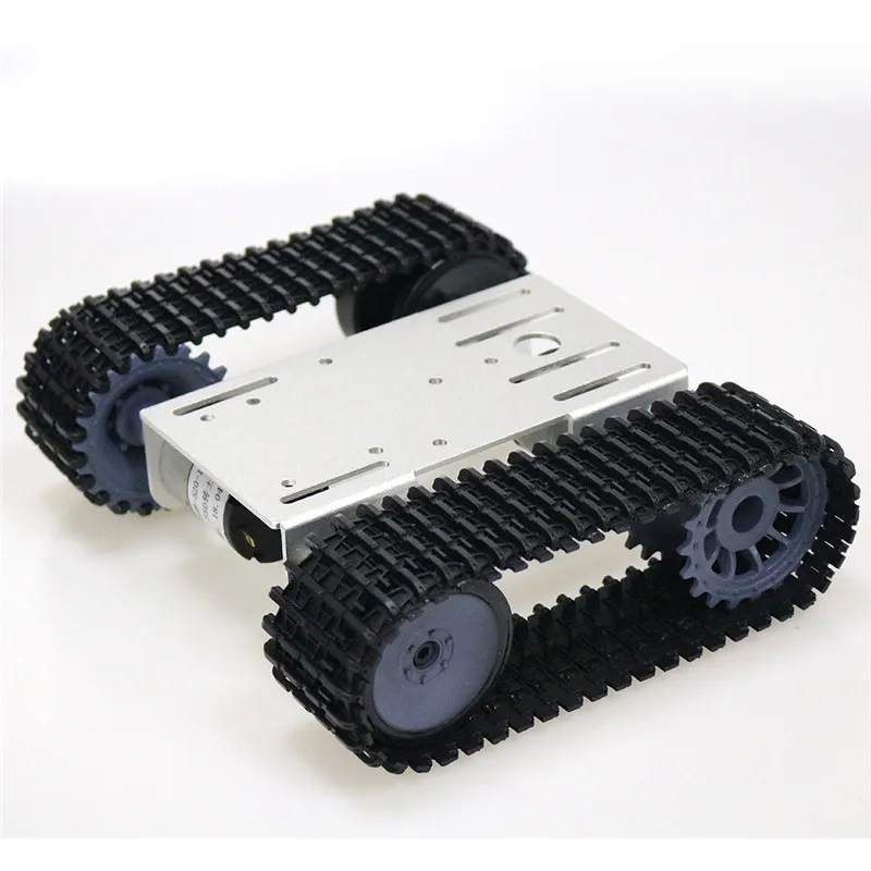 mini TP101 Smart Tank Chassis Tracked Chassis Remote Control Platform with Dual DC Motor for Arduino DOIT 2018 New Arrival