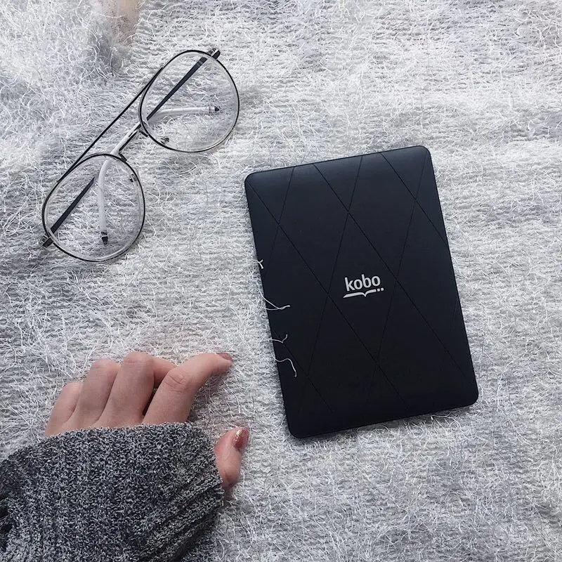 Оригинал KOBO Glo электронная книга считыватель E ink 6 дюймов 1024x768 wifi сенсорный экран