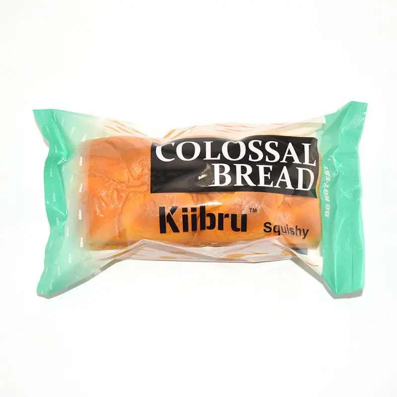 Original de 1 Kiibru Colossal Inglês Padaria Pão Mole Super Lento Subindo Perfumado Pacote Pcs 20 cm 3 Brinquedos de cozinha