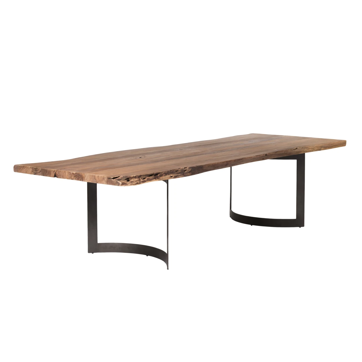 BENT DINING TABLE LARGE SMOKED (1)