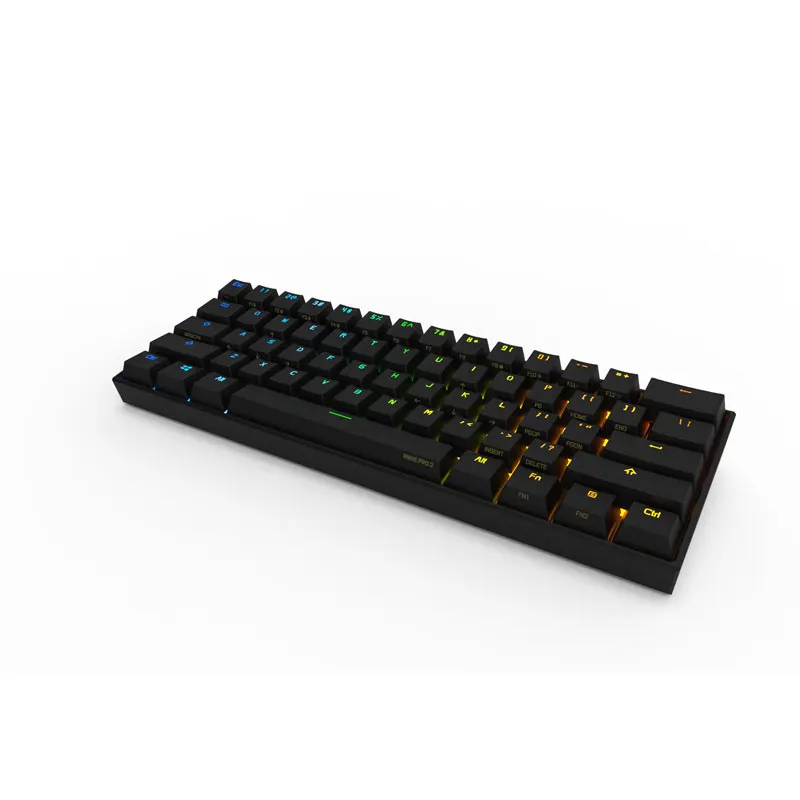 Anne Pro2 Мини Портативная 60% NKRO механическая клавиатура RGB подсветка Беспроводная