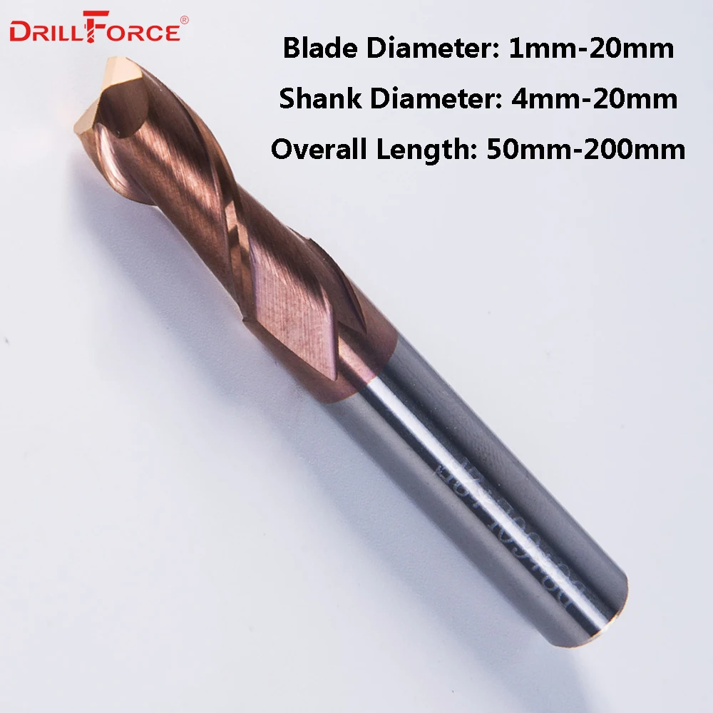 Buy 1PC End Mill Milling Cutter 4 Flutes HRC55