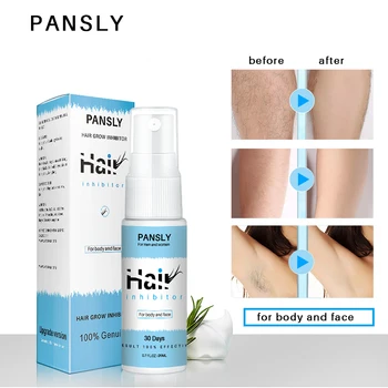 

Hair Growth Removal Inhibitor Serum Oil Spray Beard Bikini Intimate Face Legs Body Armpit Painless Hair Remover Repair Nourish