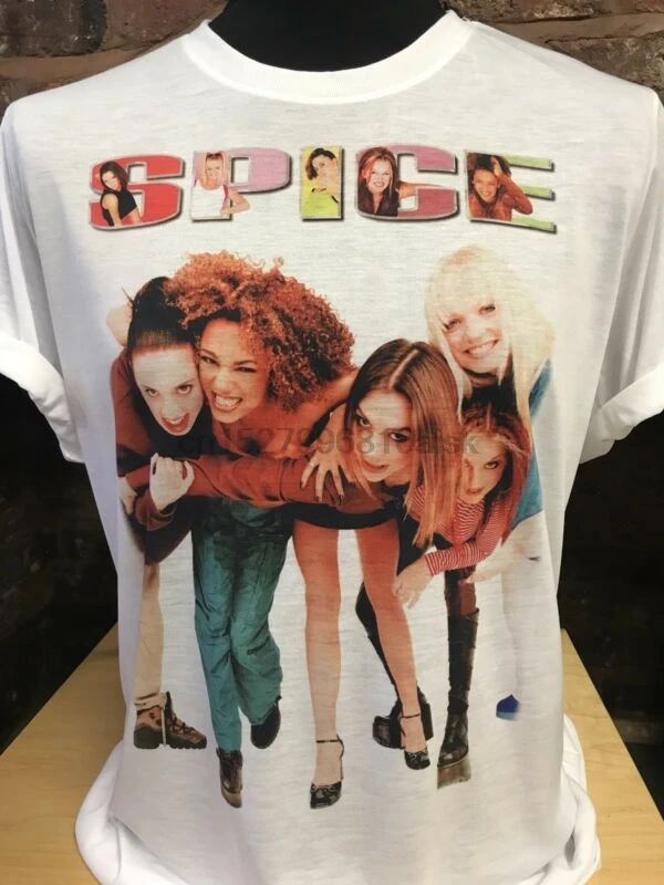 Футболка для девочек Spice. Мужские Женские размеры S-XXL. 90s ретро тур в