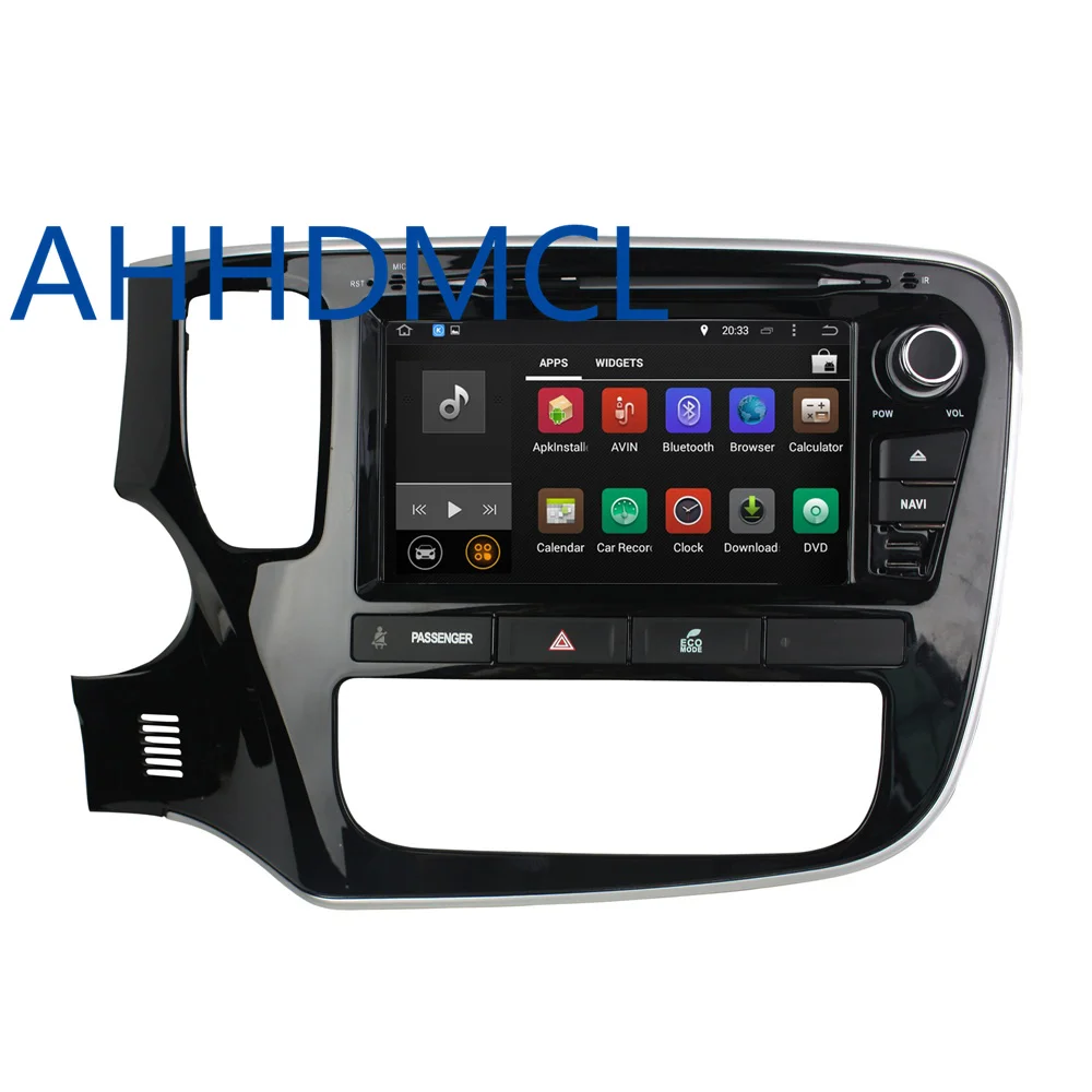 Flash Deal AHHDMCL Car Multimedia Player Stereo Radio DVD Android 9.0 Navigation 2G RAM For Mitsubishi Outlander 2014 2015 2016 2017 1