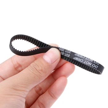 

GT2 Timing Closed Loop Rubber Belt Part 200 280 400 610 852mm 2GT 6mm Synchronous Belts 3D Printers Parts
