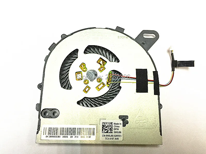 Новый и оригинальный вентилятор процессора для DELL inspiron 15 7560 15-7560 5468 5568