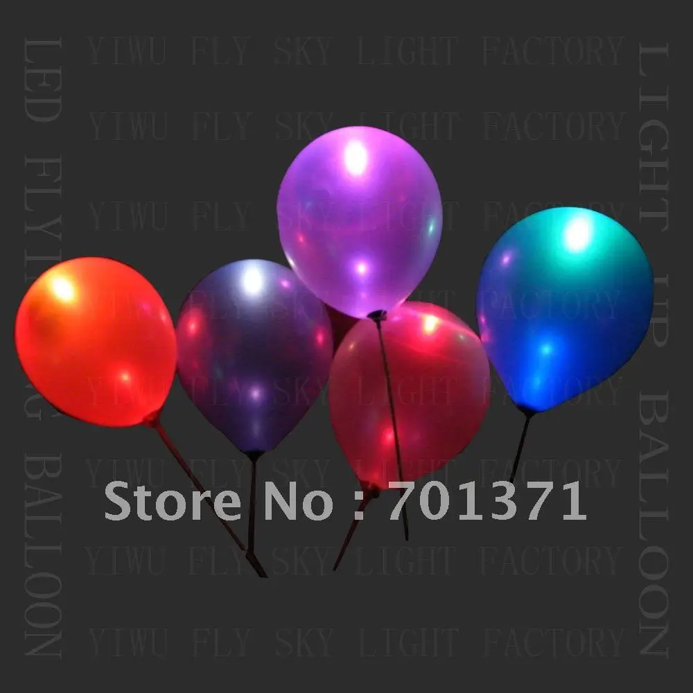 Fashion Led flash balloons factory directly wholesale led baloon light up balloon DHL free