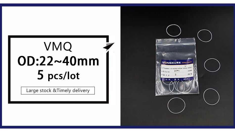 10 шт./лот белые силиконовые уплотнительное кольцо из силикона/VMQ 1 мм Толщина OD22/23/24/25/26/27/28/30/34/40 мм уплотнительное кольцо резиновое уплотнительное кольцо