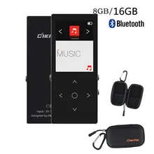 Mp3 плеер bluetooth с 16 ГБ 8 ГБ памяти металла без потери качества звука музыкальный плеер и fm Запись шагомер и т. д. mp3 чехол