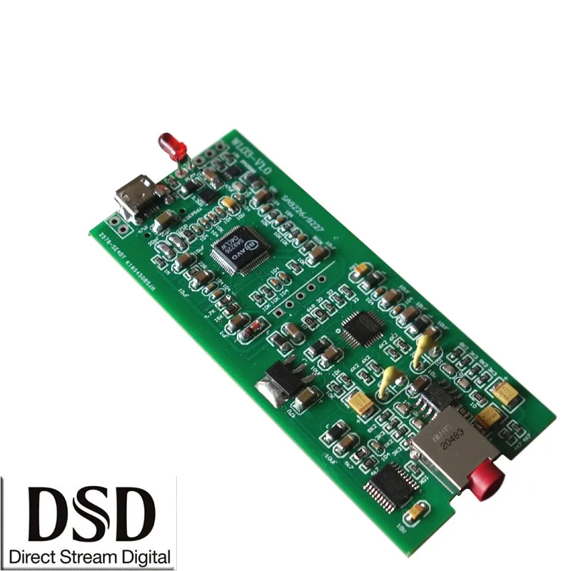 SA9226 ES9028Q2M DSD USB декодер DAC 3,5 мм аудио выход 32 бит 192 кГц для ПК Android Phone Pad HIFI усилитель G8-011