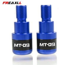 Ручки для мотоцикла рукоятка конец Кепки ползунок Cover Protector для Yamaha MT09 MT 09 MT-09 2013