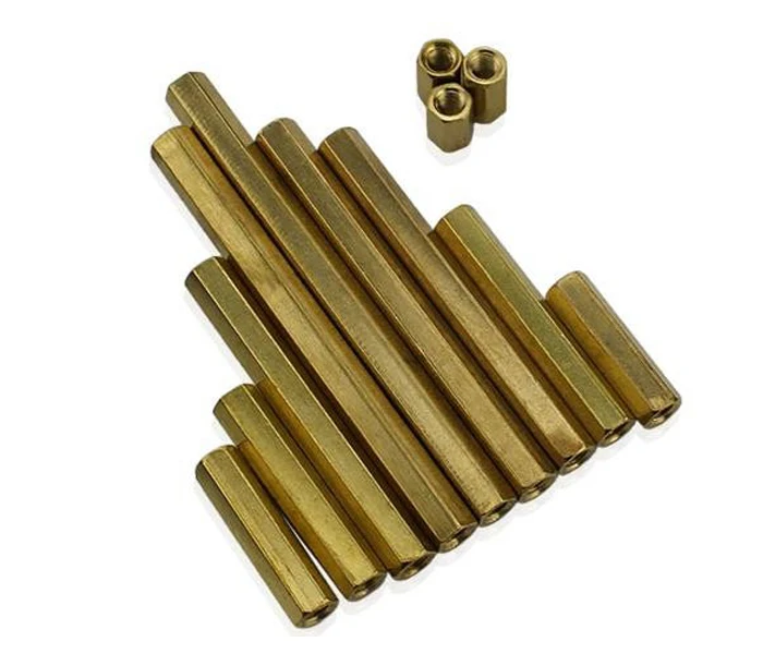 Бесплатная доставка M3x60 двойные плоские медные/полые колонны/шесть колонн м3