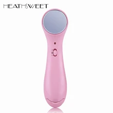 Healthsweet электронная Вибрация ионтофорез аппарат Массажер для кожи лица Уход за лицом очиститель очищающее средство Ион отбелить против морщин