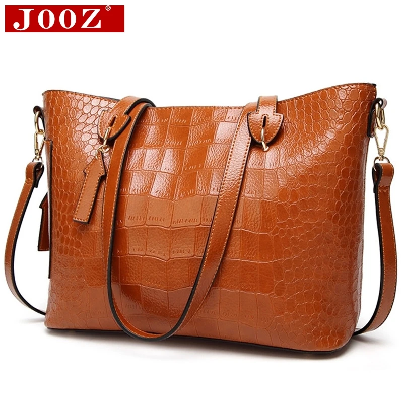 

Fashion crocodile Women Leather Handbags Embossing Crossbody bag for women Casual Brown Tote bags With Arrow pendant hand bag