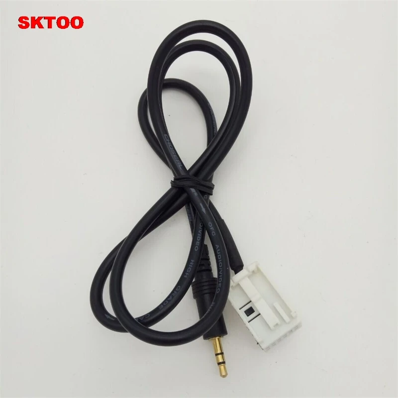 SKTOO подходит для Peugeot 207 307 308 408 Citroen C5 CD проигрывателя аудиовход провод/AUX провод |