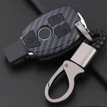 ABS силиконовый резиновый чехол для ключей, брелок для Mercedes benz A B R G Class GLK GLA w204 W251 W463 W176, автомобильный Стайлинг