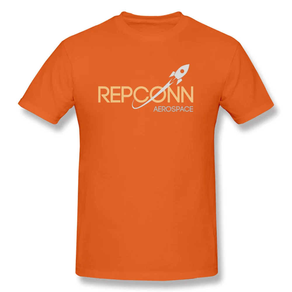 Repconn Redesign 6238 Leisure Tops & Tees Short Sleeve for Men Pure Cotton Lovers Day Crewneck Tshirts Casual T-shirts Fitted Repconn Redesign 6238 orange