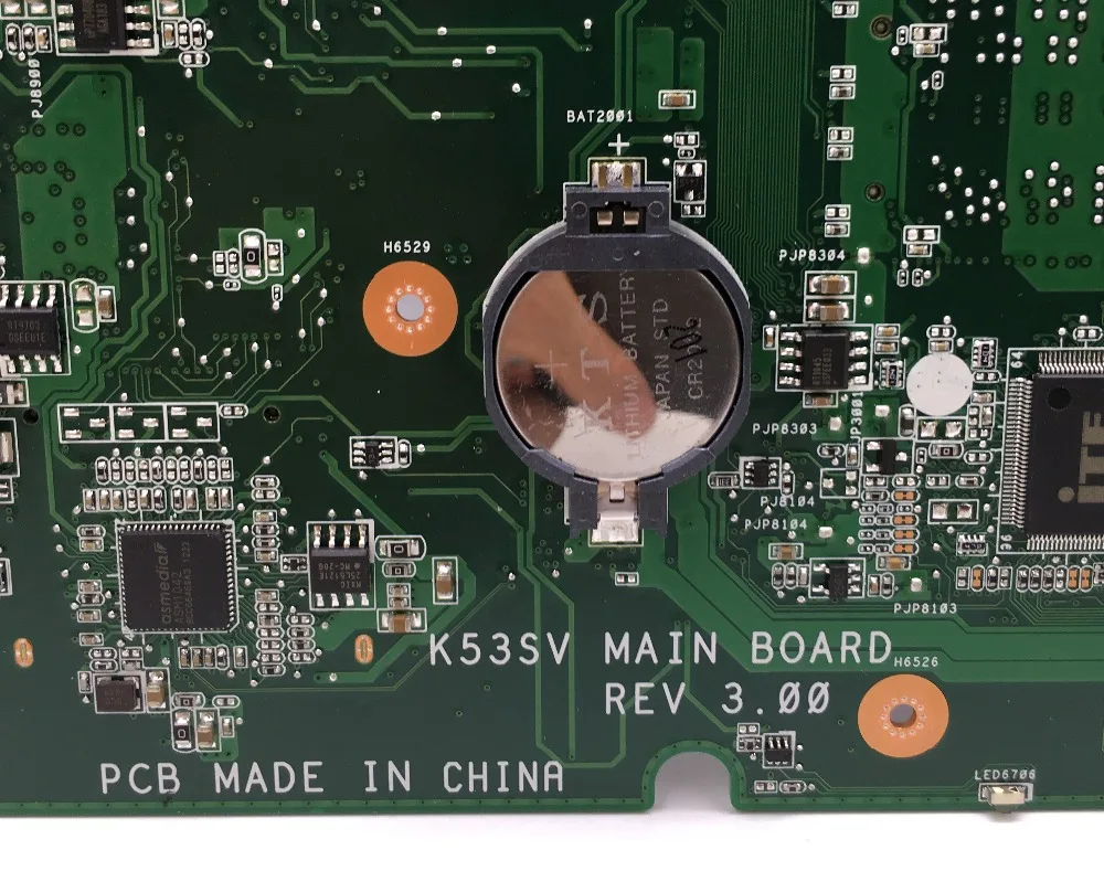  KEFU K53SV Laptop Motherboard K53SV REV 3.0/3.1 Fit For ASUS K53SC A53S X53S P53S K53SJ K53SC GT520