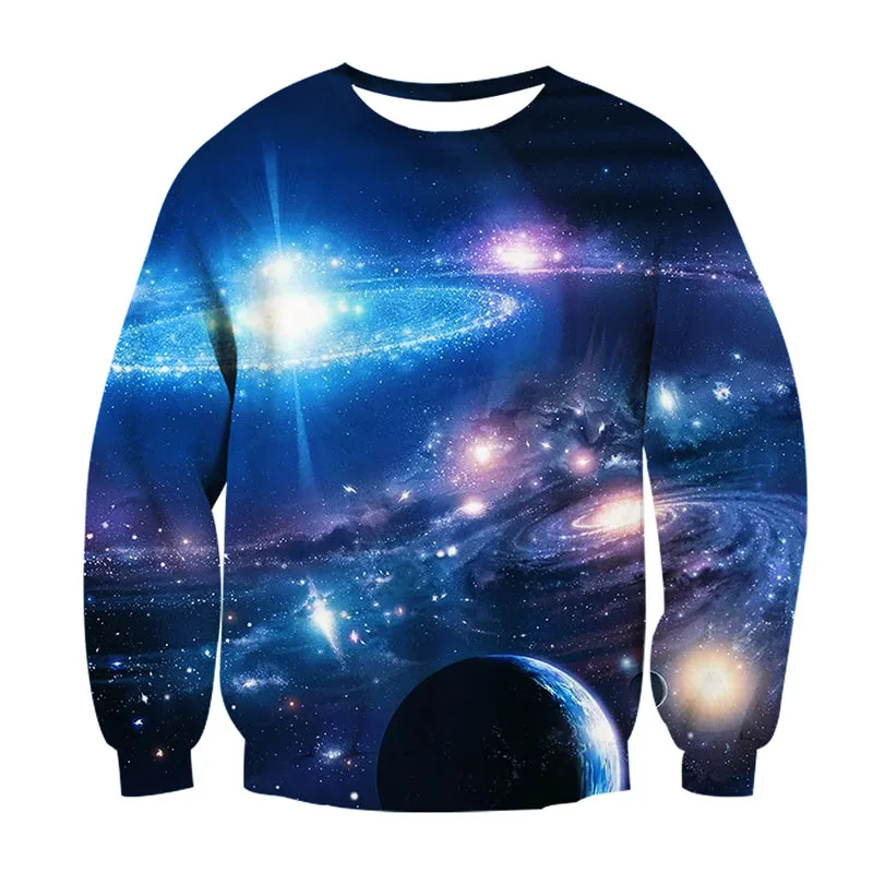 

Clearance Sale! Alisister Galaxy Space Hoodies Sweatshirt Men Women Casual 3d Print Pullover Long Sleeve Animal Hoody Pullovers