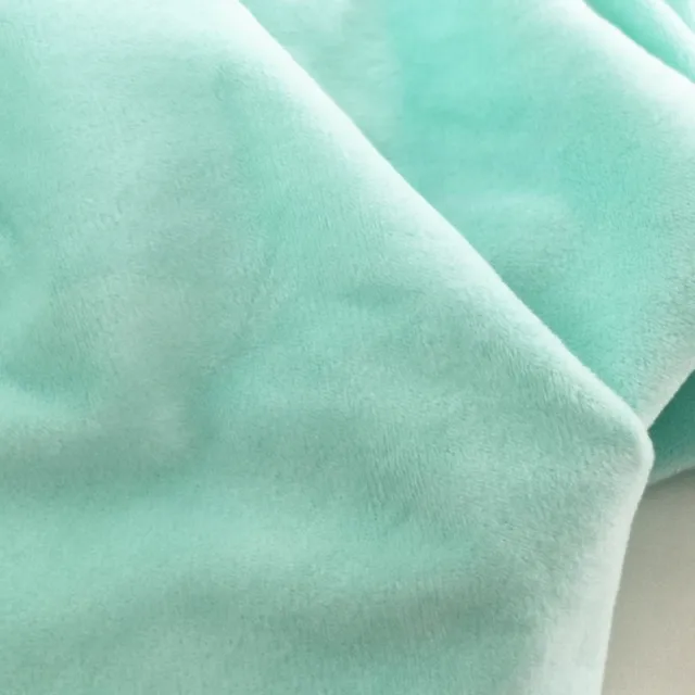 Multi Colors 1mm Soft Minky Fleece Fabric Polyester Fleece Brushed