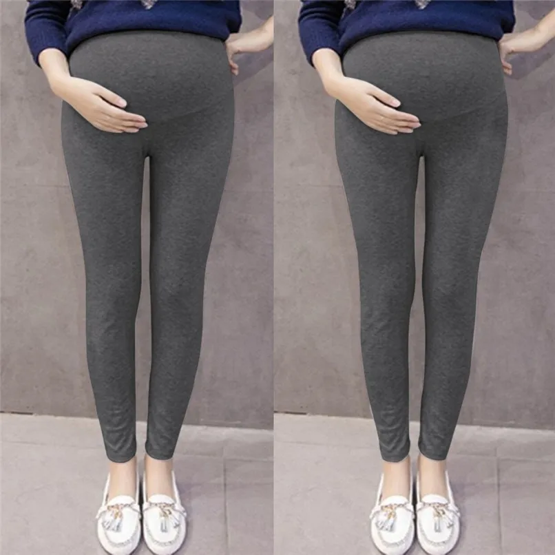 Одежда для беременных; однотонные колготки для беременных; брюки для беременных; ropa maternidad# L5